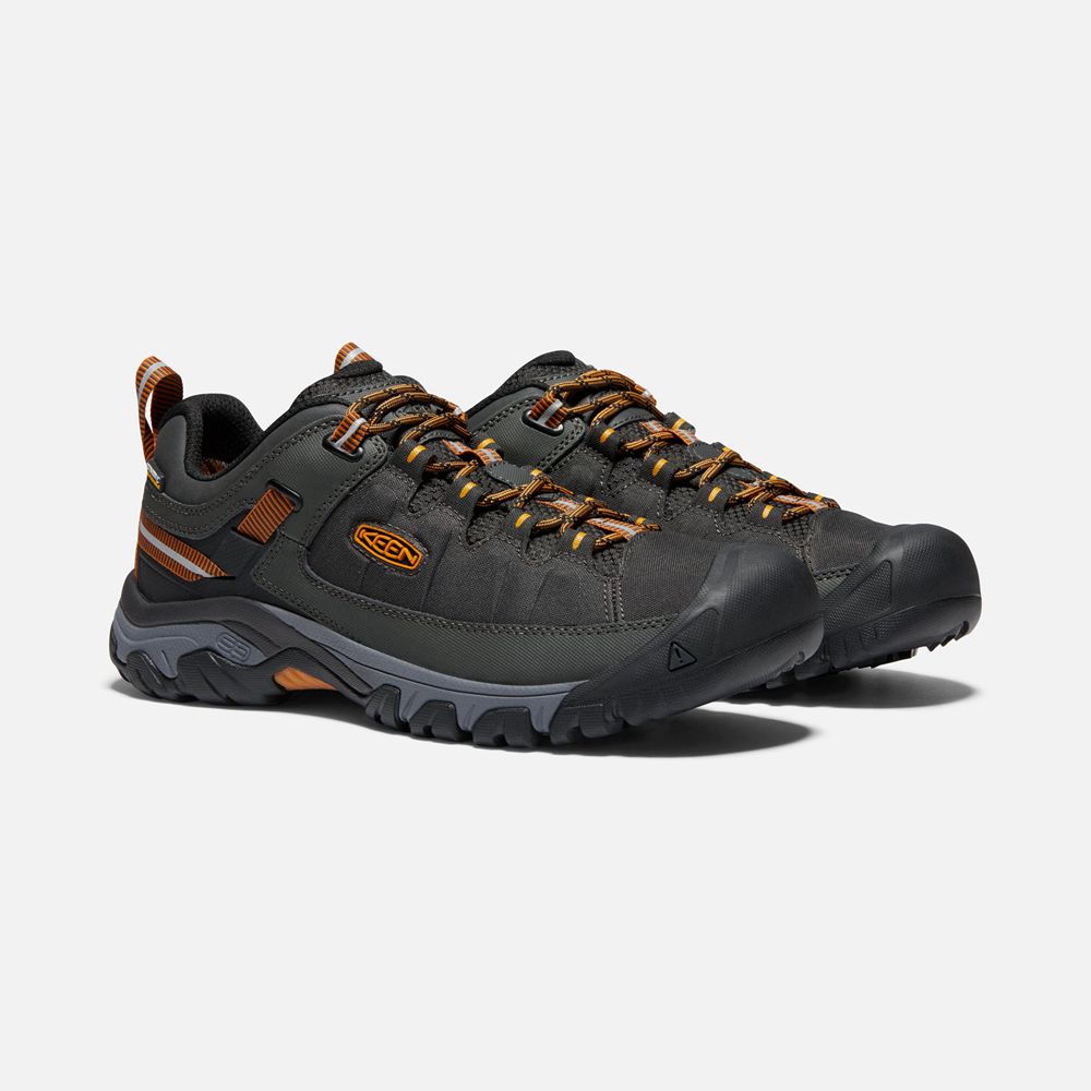 Keen Outdoor Ayakkabı Erkek Siyah/Altın - Targhee Exp Waterproof - Türkiye ZOLB46195